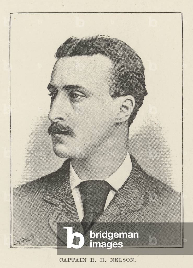Captain R H Nelson (b/w photo)