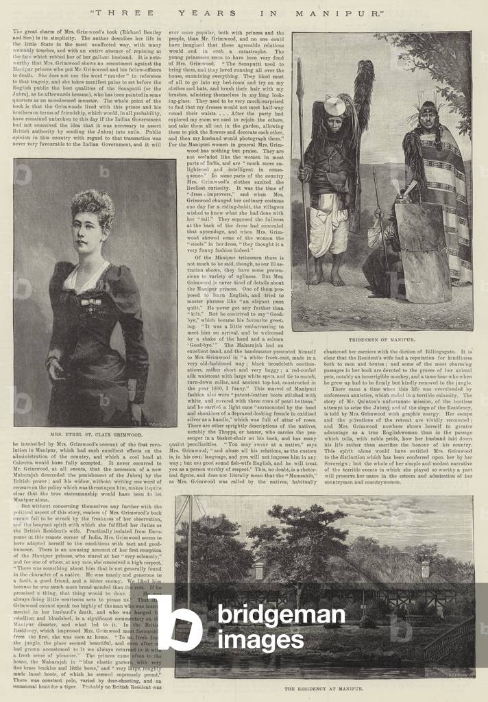 Three Years in Manipur (engraving)