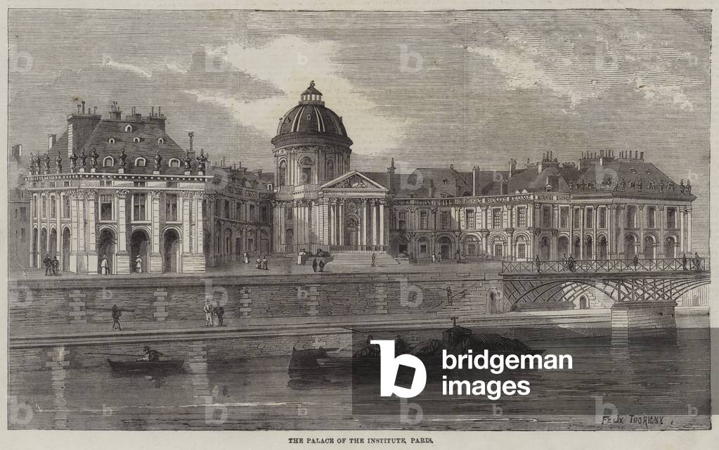 The Palace of the Institute, Paris (engraving)