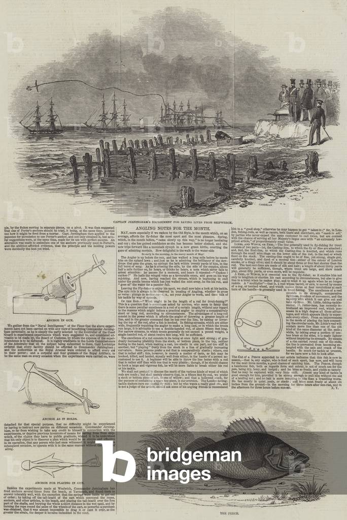 New Mode of Saving Lives from Shipwreck (engraving)