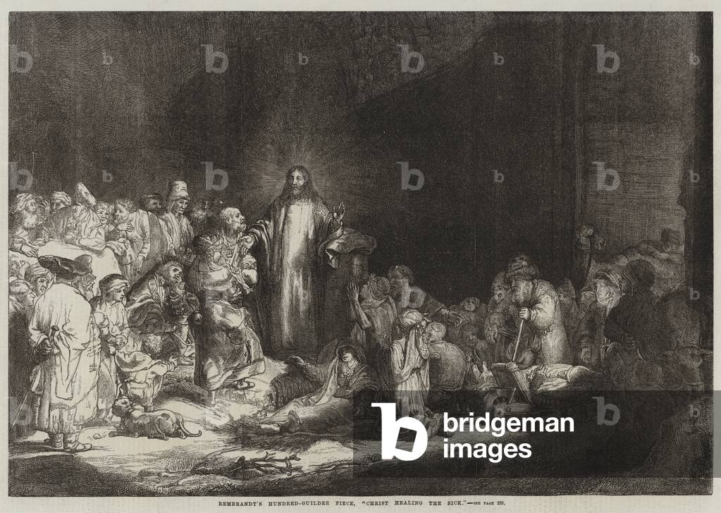 Rembrandt's Hundred-Guilder Piece, 