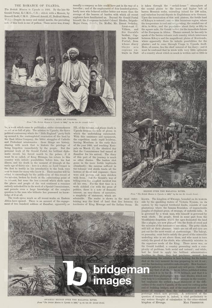 The Romance of Uganda (engraving)