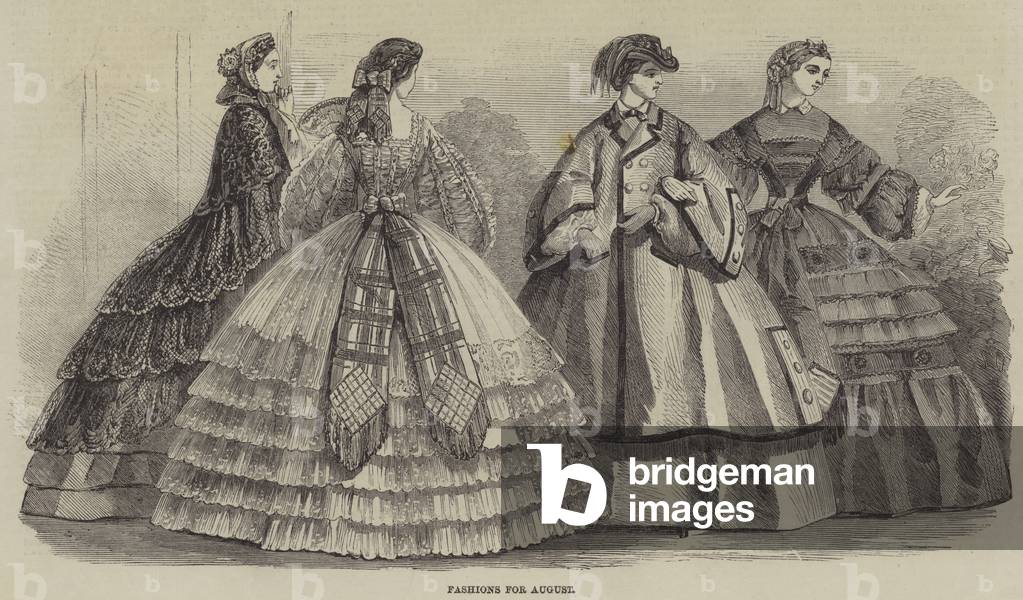Fashions for August (engraving)