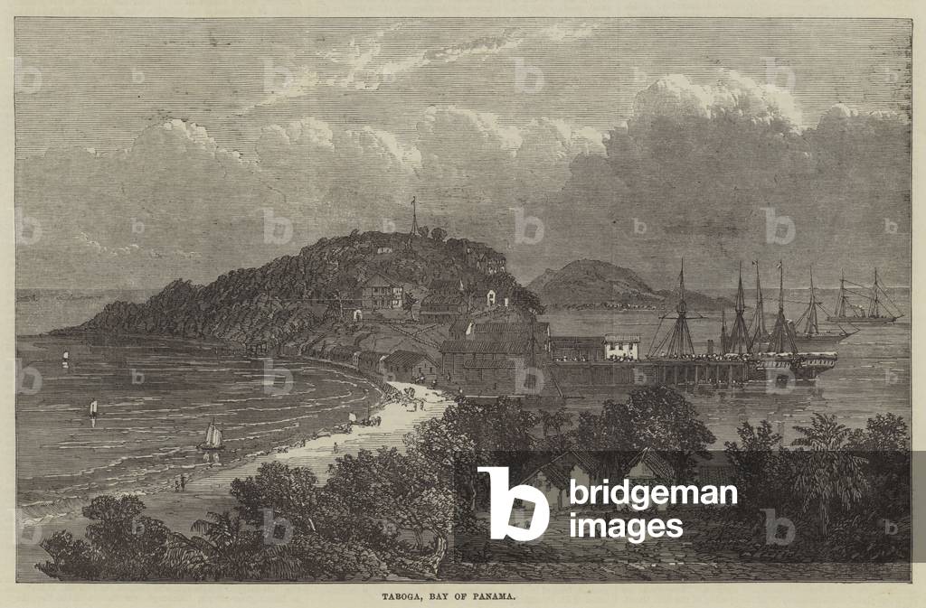 Taboga, Bay of Panama (engraving)