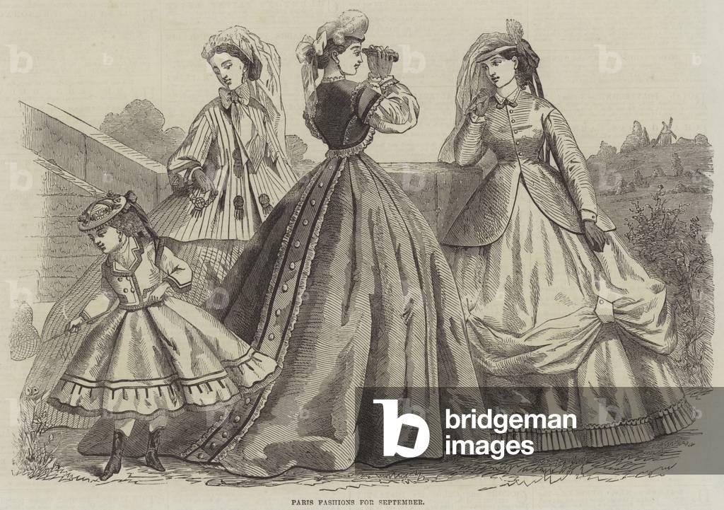 Paris Fashions for September (engraving)