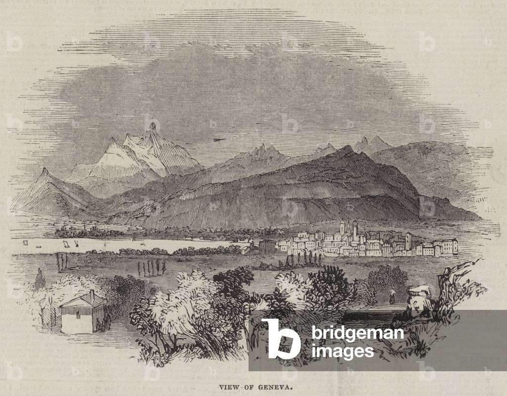 View of Geneva (engraving)
