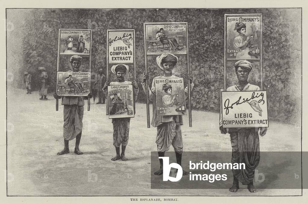 Advertisement, Liebig Company's Extract of Beef (engraving)