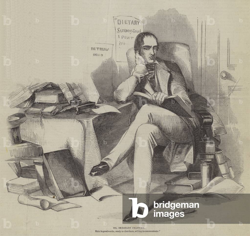 Mr Secretary Chadwick (engraving)