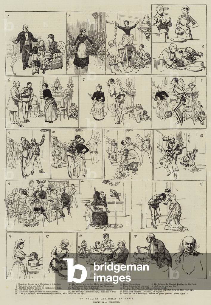 An English Christmas in Paris (engraving)