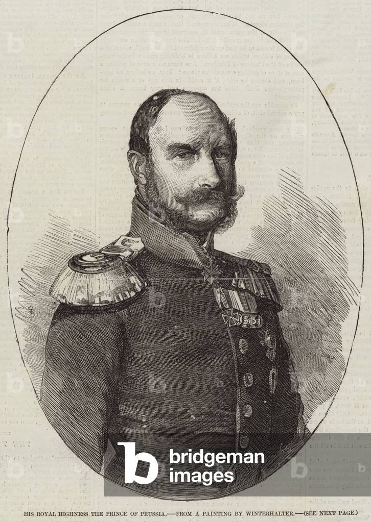 His Royal Highness the Prince of Prussia (engraving)