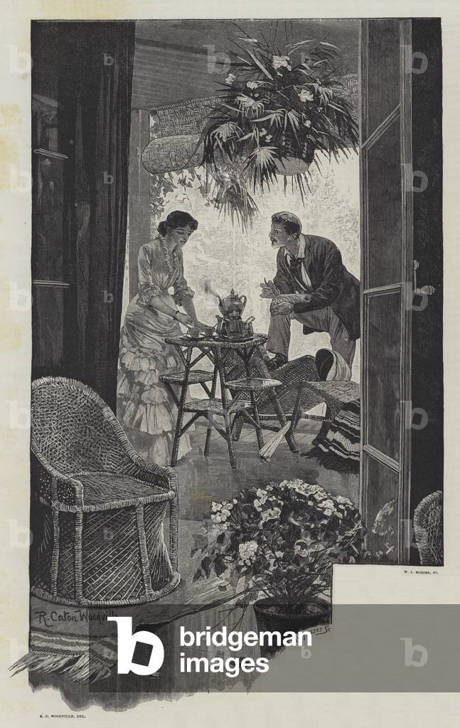 They Were Married, by Walter Besant and James Rice (engraving)