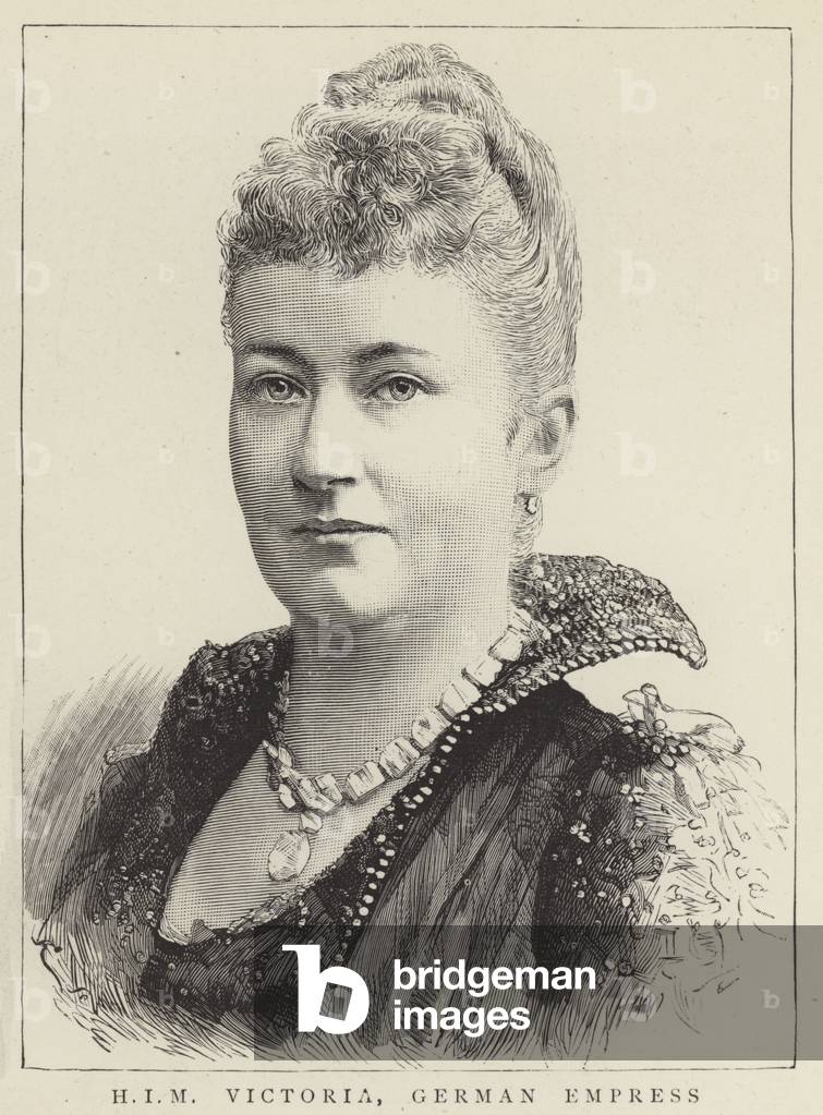 HIM Victoria, German Empress (engraving)