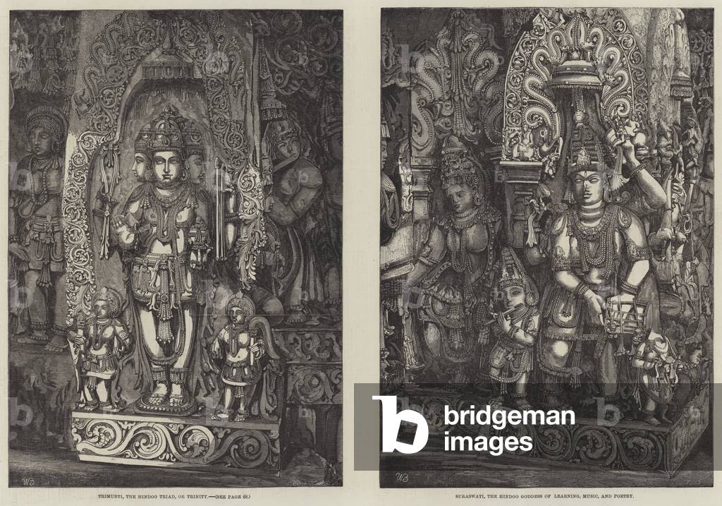 Hindu Deities (engraving)