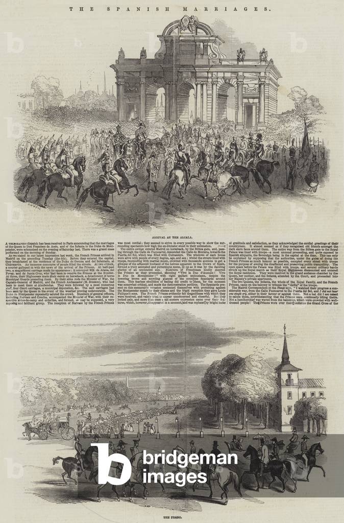 The Spanish Marriages (engraving)