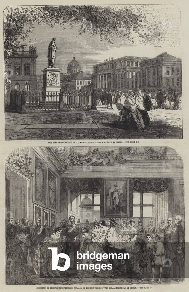 Royal Wedding of Victoria, Princess Royal, and Frederick III of Germany (engraving)
