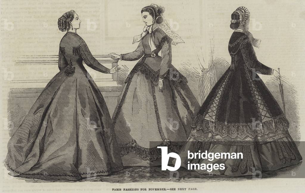 Paris Fashions for November (engraving)