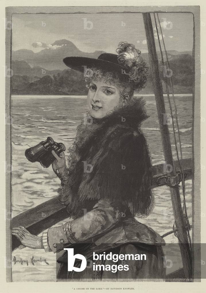 A Cruise on the Lake (engraving)