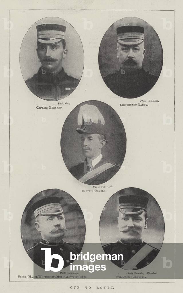 Off to Egypt (b/w photo)