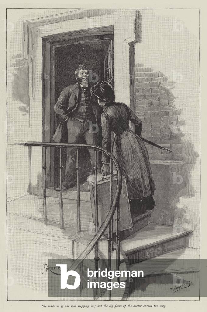 Blind Love, by Wilkie Collins (engraving)