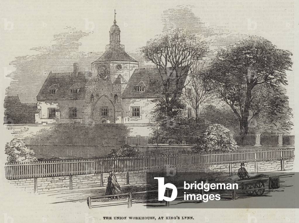 The Union Workhouse, at King's Lynn (engraving)