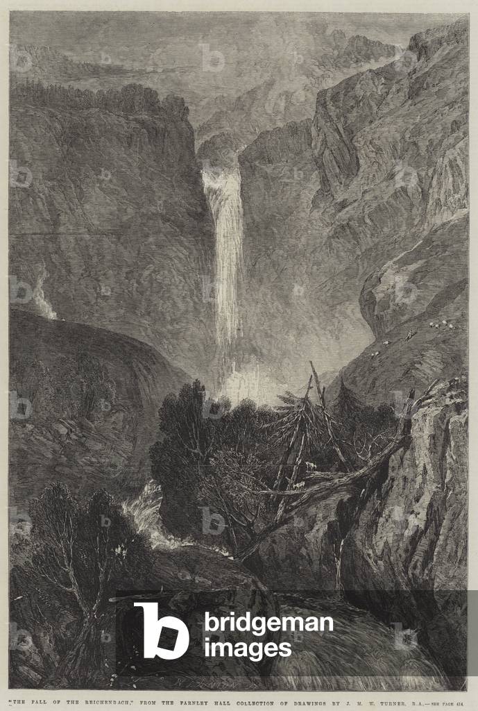The Fall of the Reichenbach (engraving)