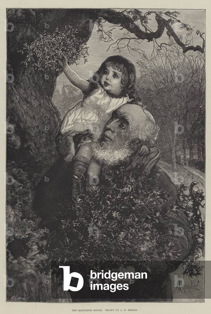 The Mistletoe Bough (engraving)