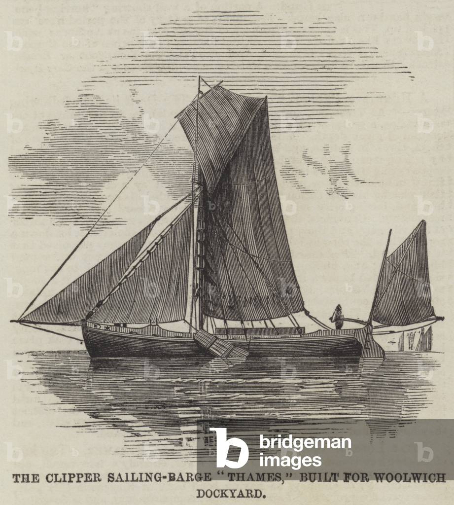 The Clipper Sailing-Barge 