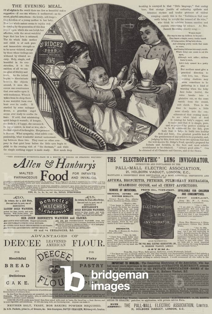 Page of Advertisements (engraving)