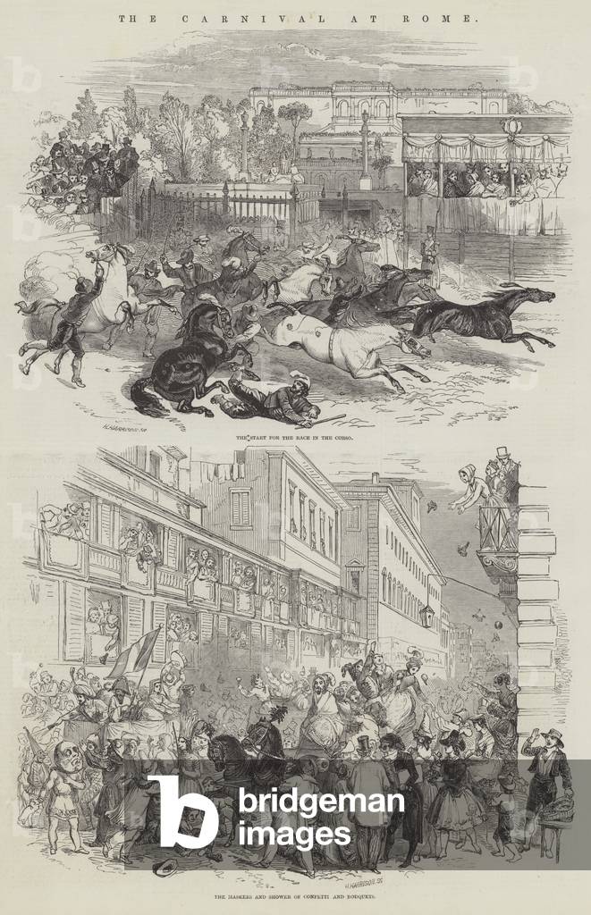 The Carnival at Rome (engraving)