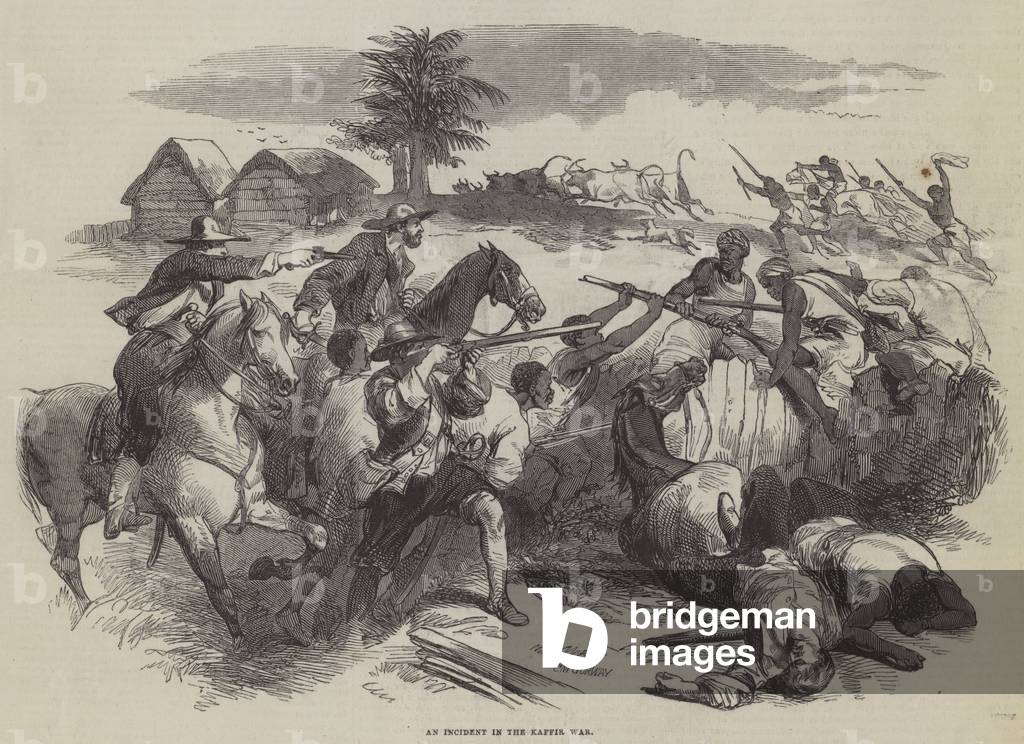 An Incident in the Kaffir War (engraving)