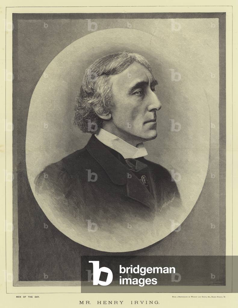 Mr Henry Irving (engraving)