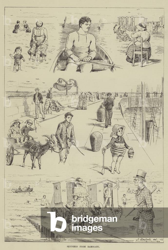 Sketches from Ramsgate (engraving)