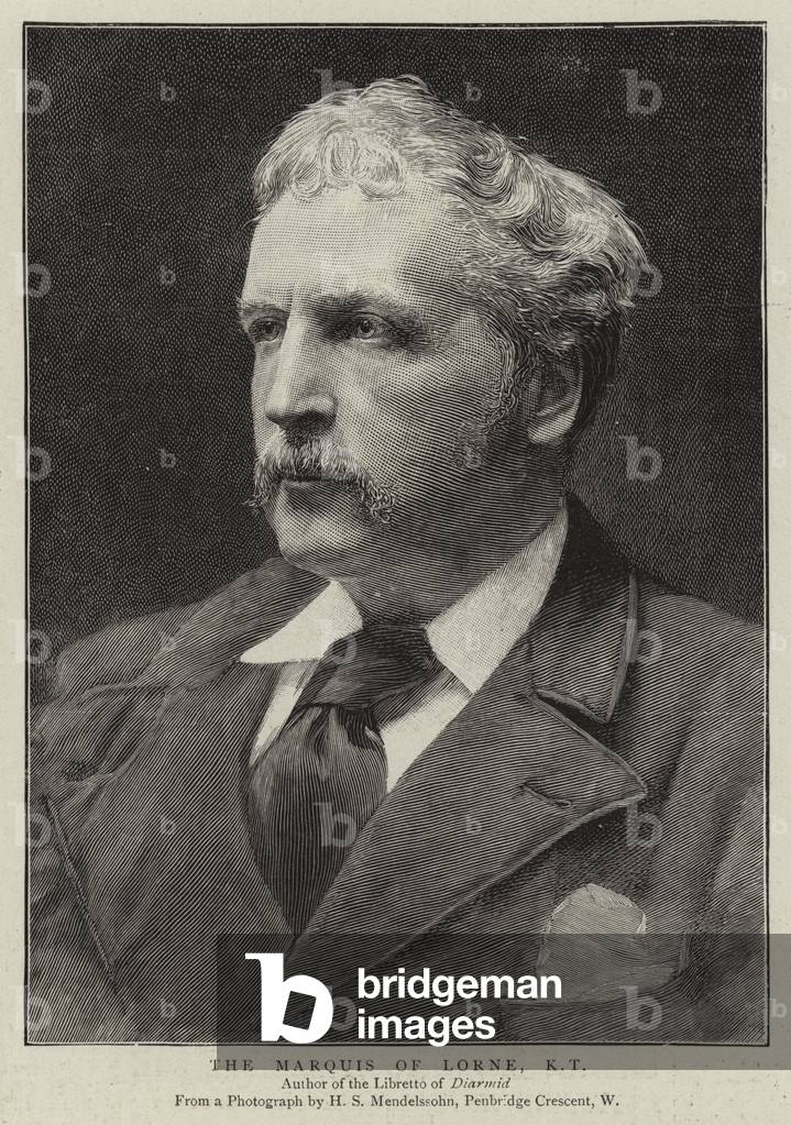 The Marquis of Lorne, KT (engraving)