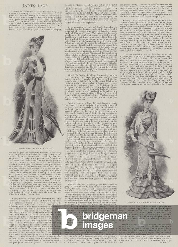 Ladies' Page (litho)