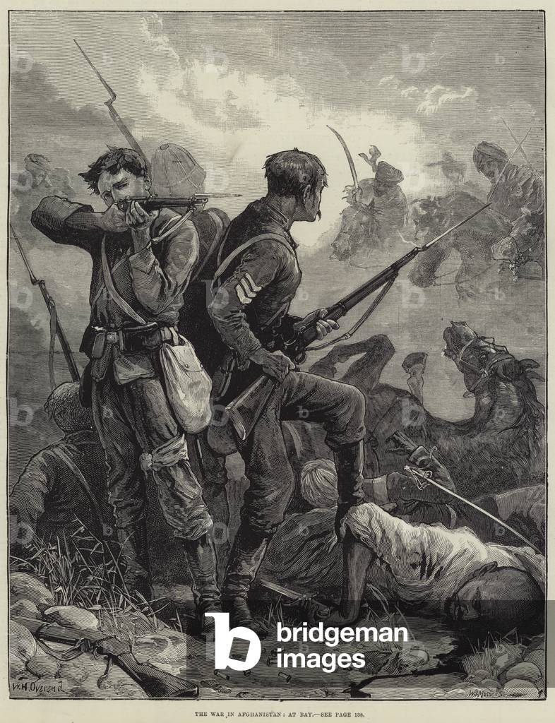 The War in Afghanistan, at Bay (engraving)