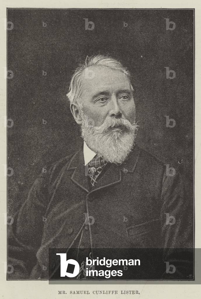 Mr Samuel Cunliffe Lister (b/w photo)
