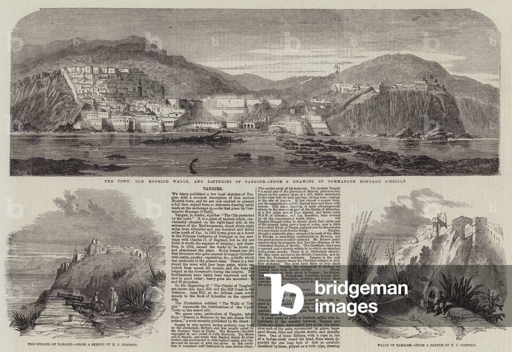 Sketches in Tangier (engraving)