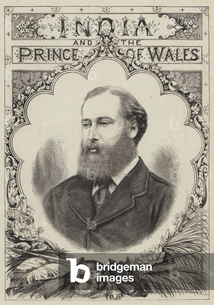 India and the Prince of Wales (engraving)