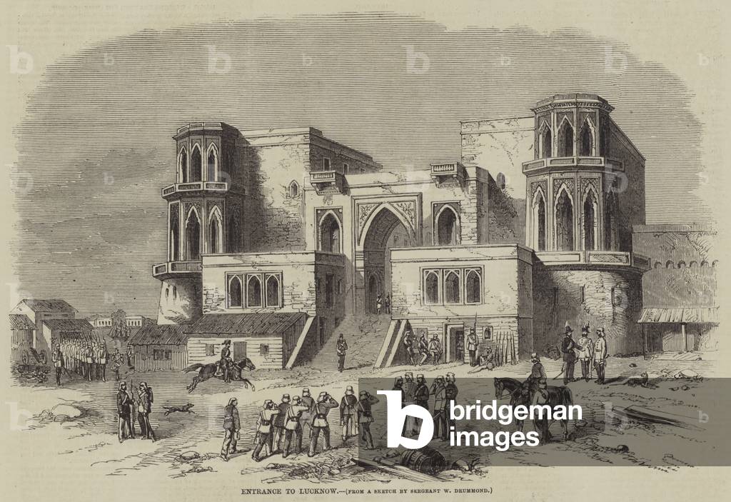 Entrance to Lucknow (engraving)