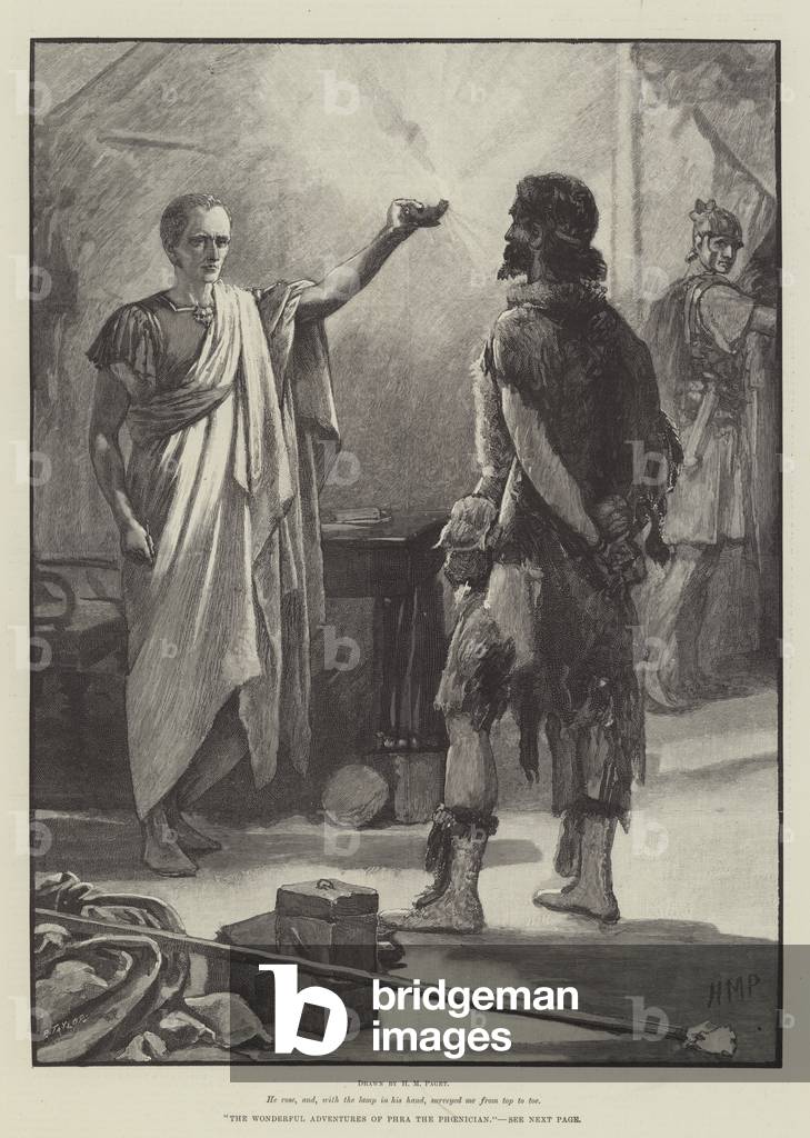 The Wonderful Adventures of Phra the Phoenician (engraving)