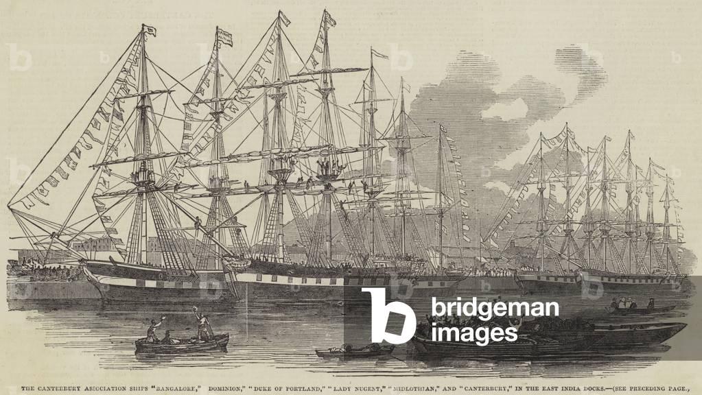 The Canterbury Association Ships 