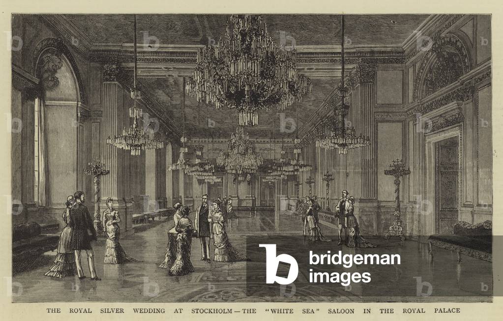 The Royal Silver Wedding at Stockholm, the 