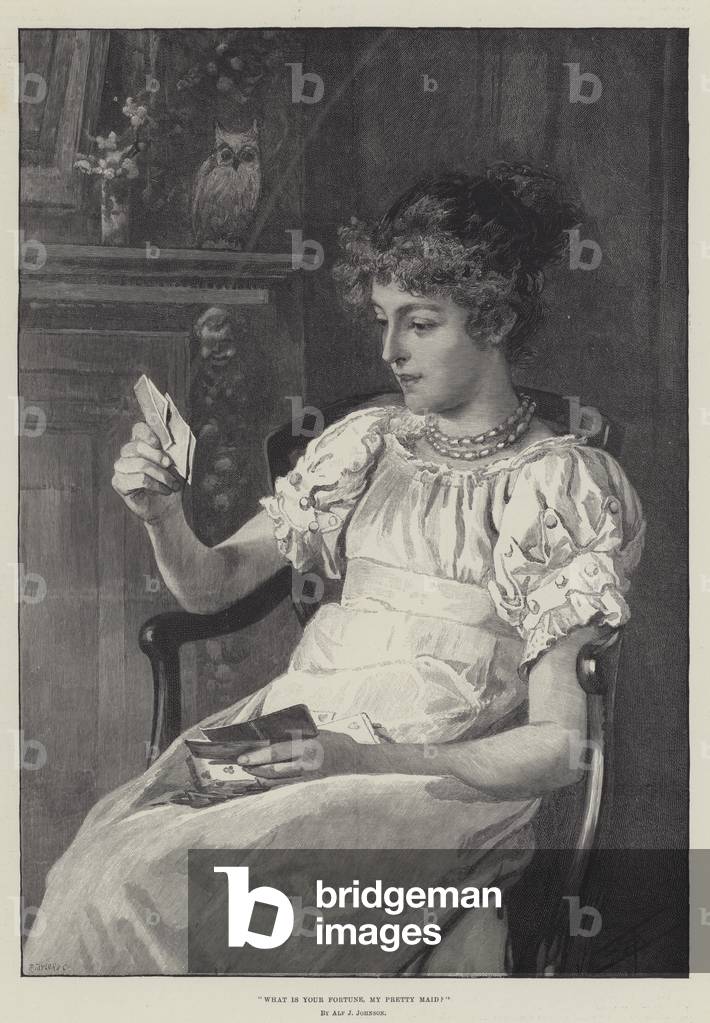 What is your Fortune, my Pretty Maid? (engraving)