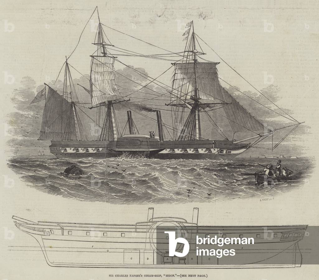 Sir Charles Napier's Steam-Ship, 