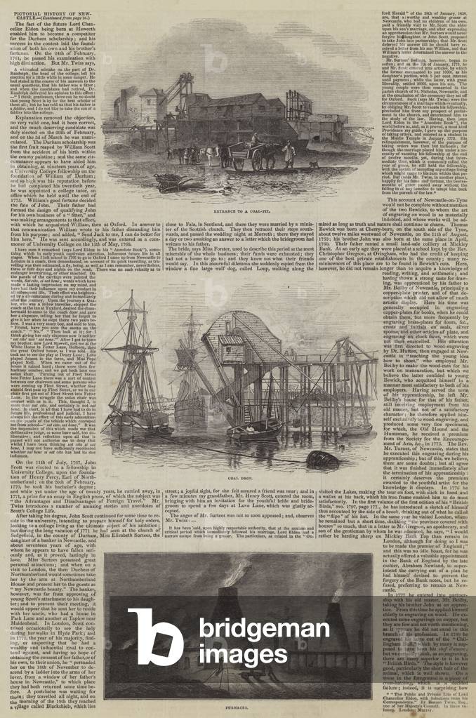 Pictorial History of Newcastle (engraving)