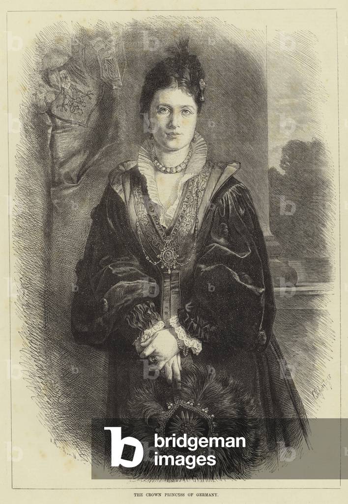 The Crown Princess of Germany (engraving)