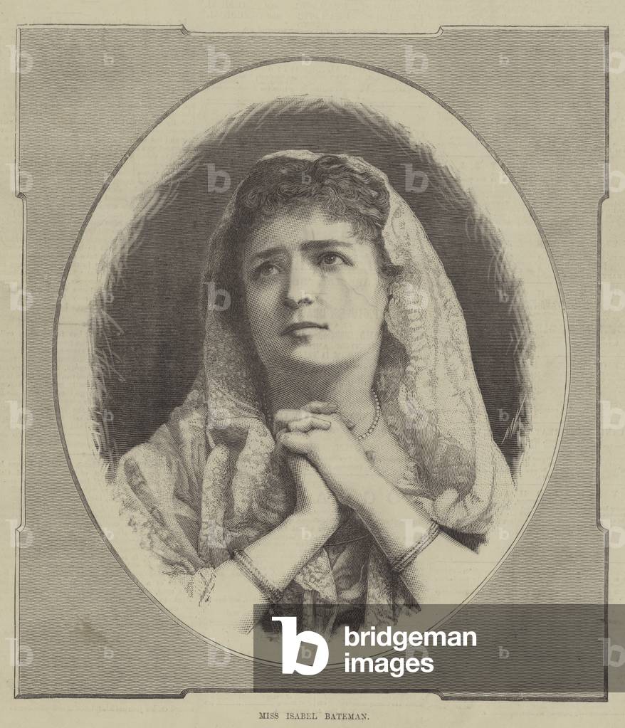 Miss Isabel Bateman (engraving)