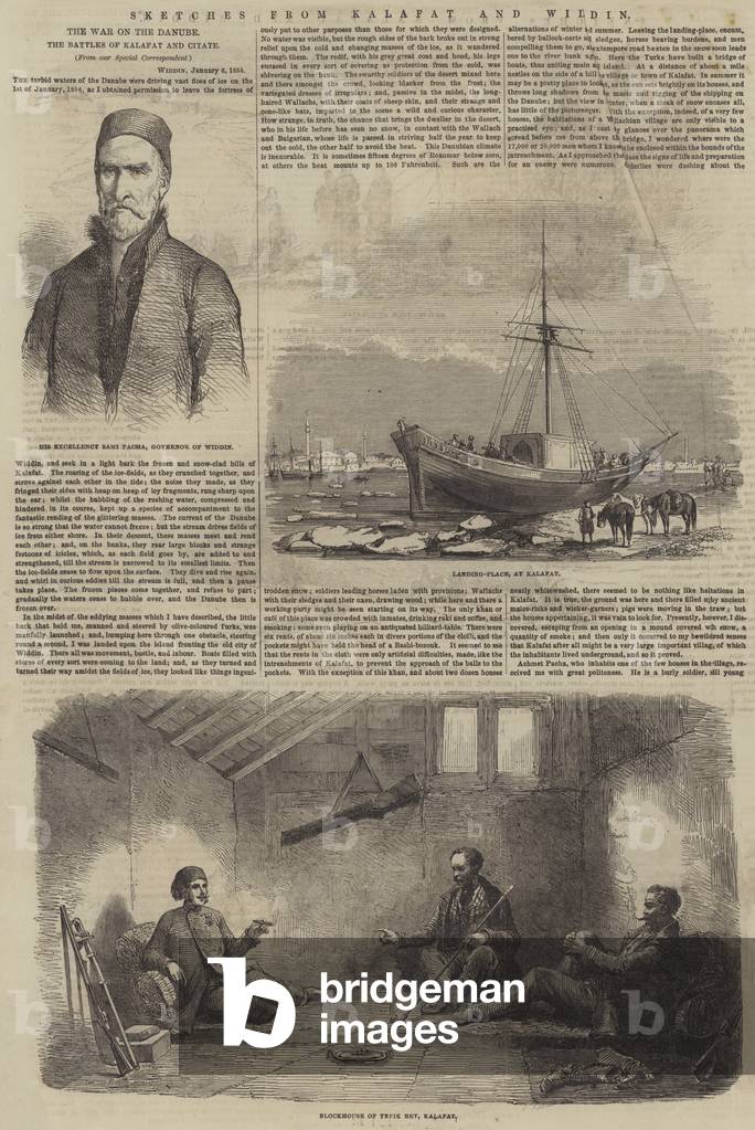 Sketches from Kalafat and Widdin (engraving)