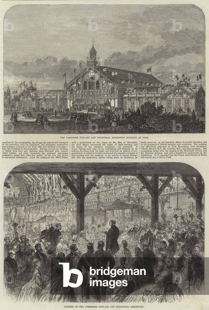 The Yorkshire Fine-Art and Industrial Exhibition (engraving)