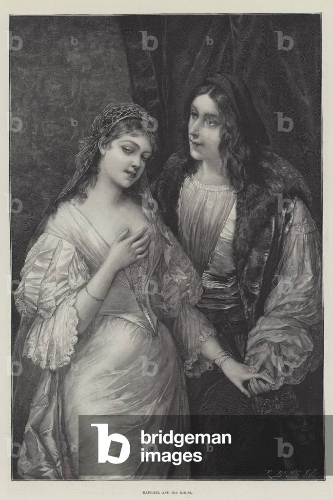 Raphael and his Model (engraving)